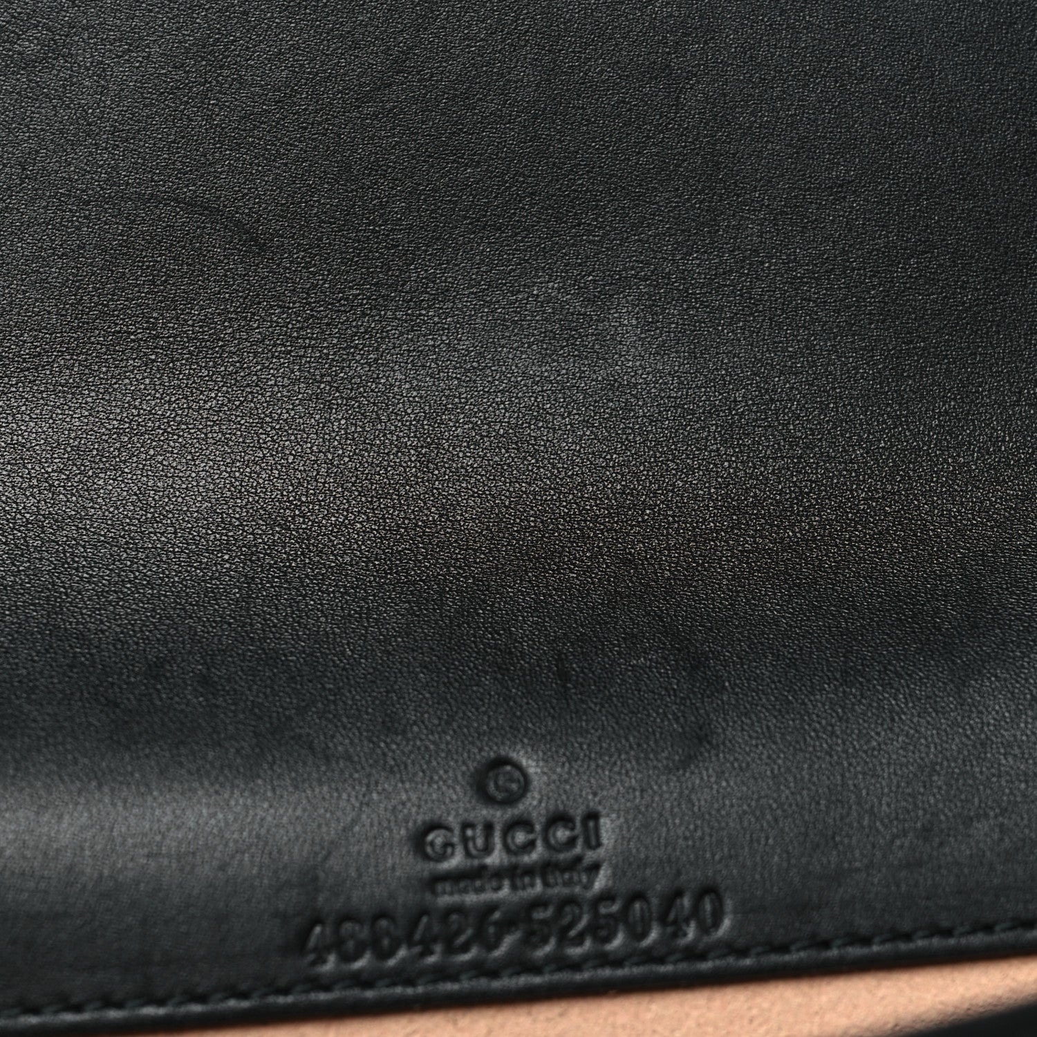 Gucci Calfskin Matelasse GG Marmont Mini Bag Black 9 of 9