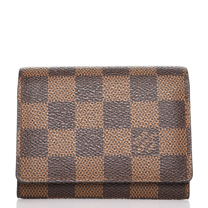 Louis Vuitton Damier Ebene Business Card Holder 1 of 6