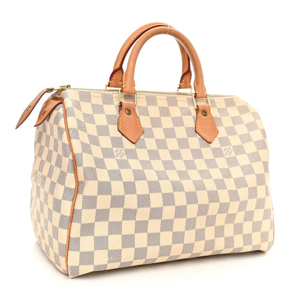 Louis Vuitton Damier Azur Speedy 30 3 of 11