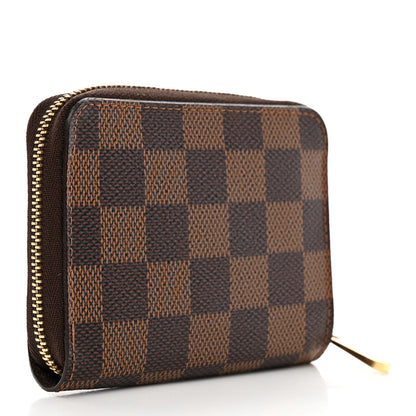 Louis Vuitton Damier Ebene Zippy Coin Purse 3 of 7