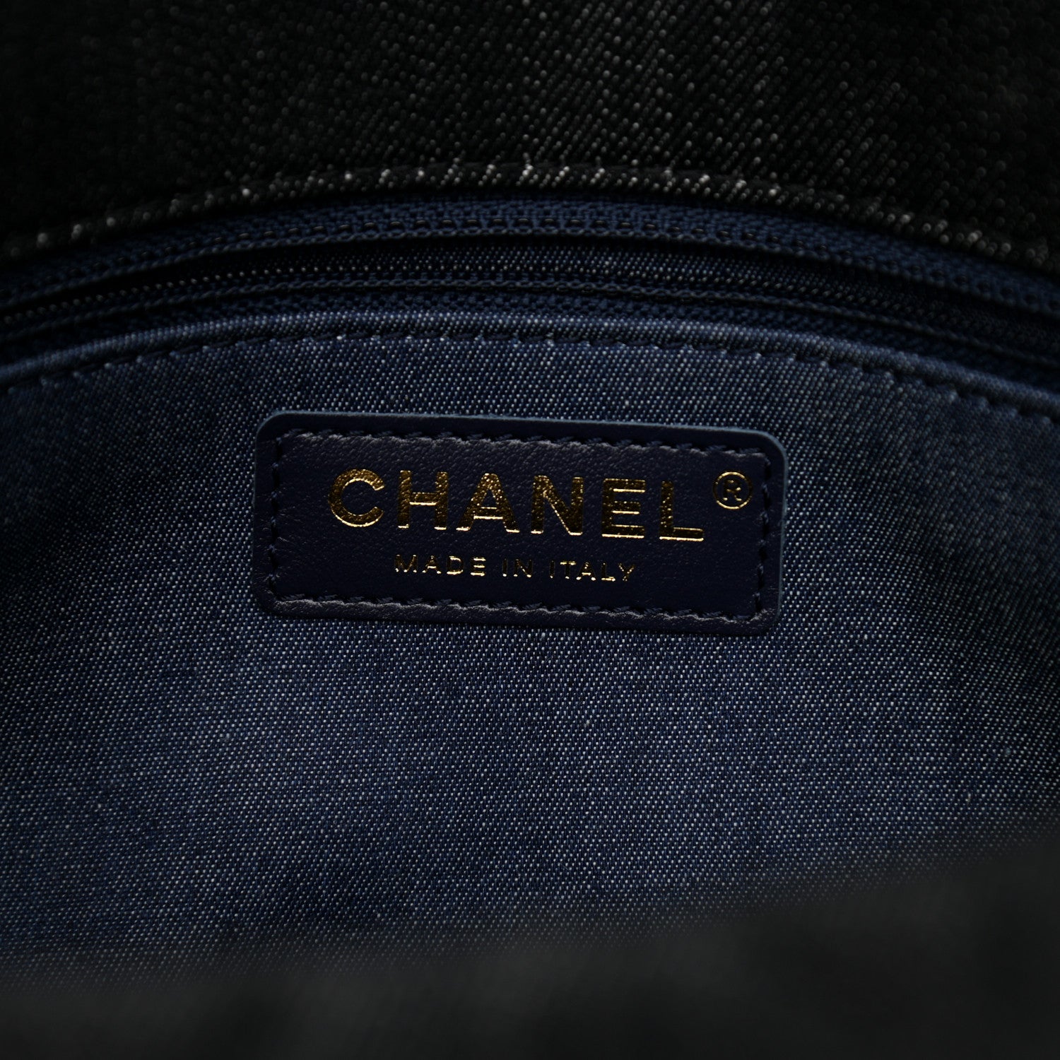Chanel Denim Quilted Medium Funky Town Flap Black 6 of 10