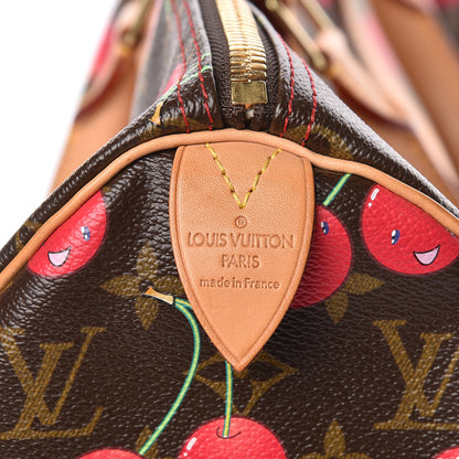 Louis Vuitton Monogram Cerises Keepall 45 6 of 17