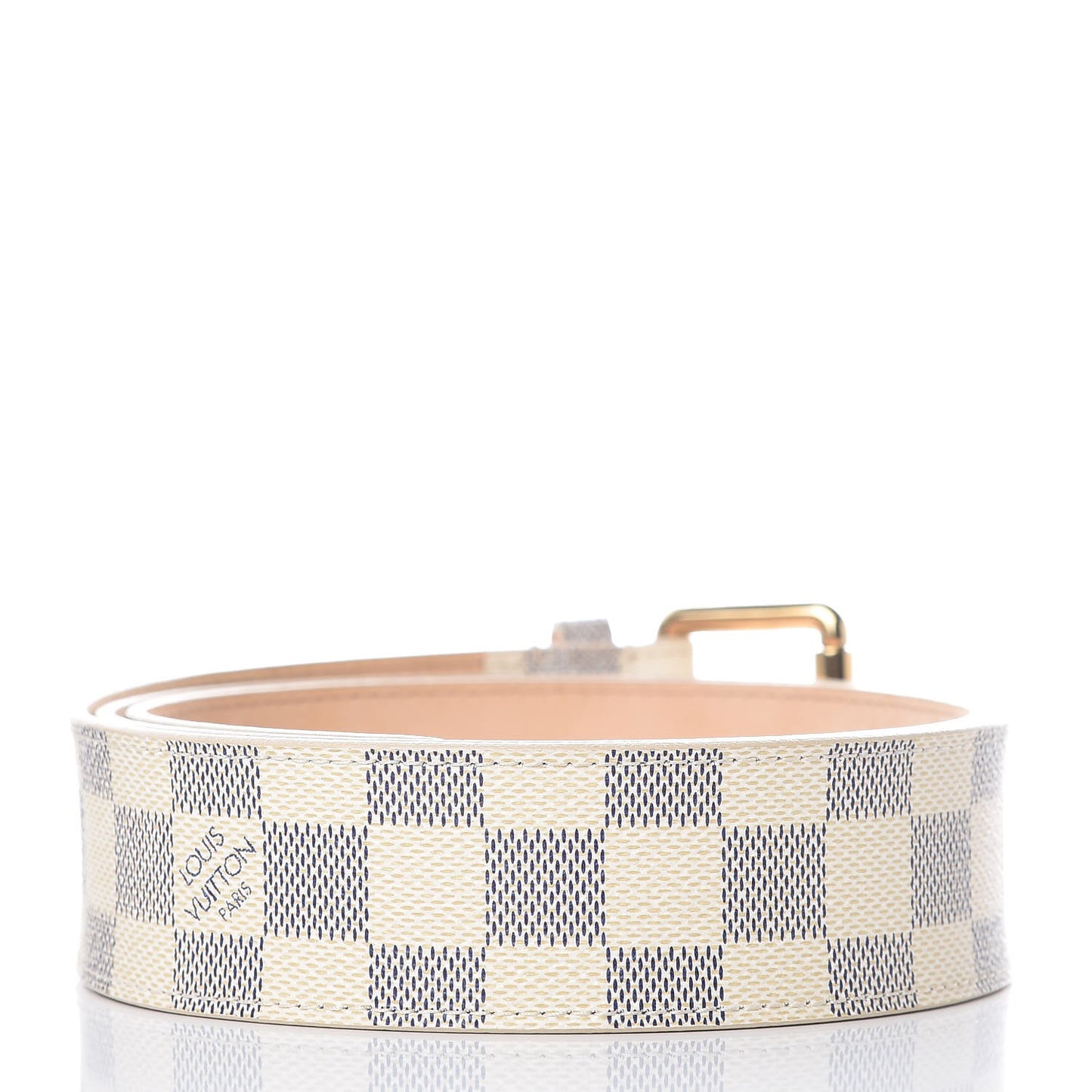 Damier Azur 38mm Solo Belt 95 38