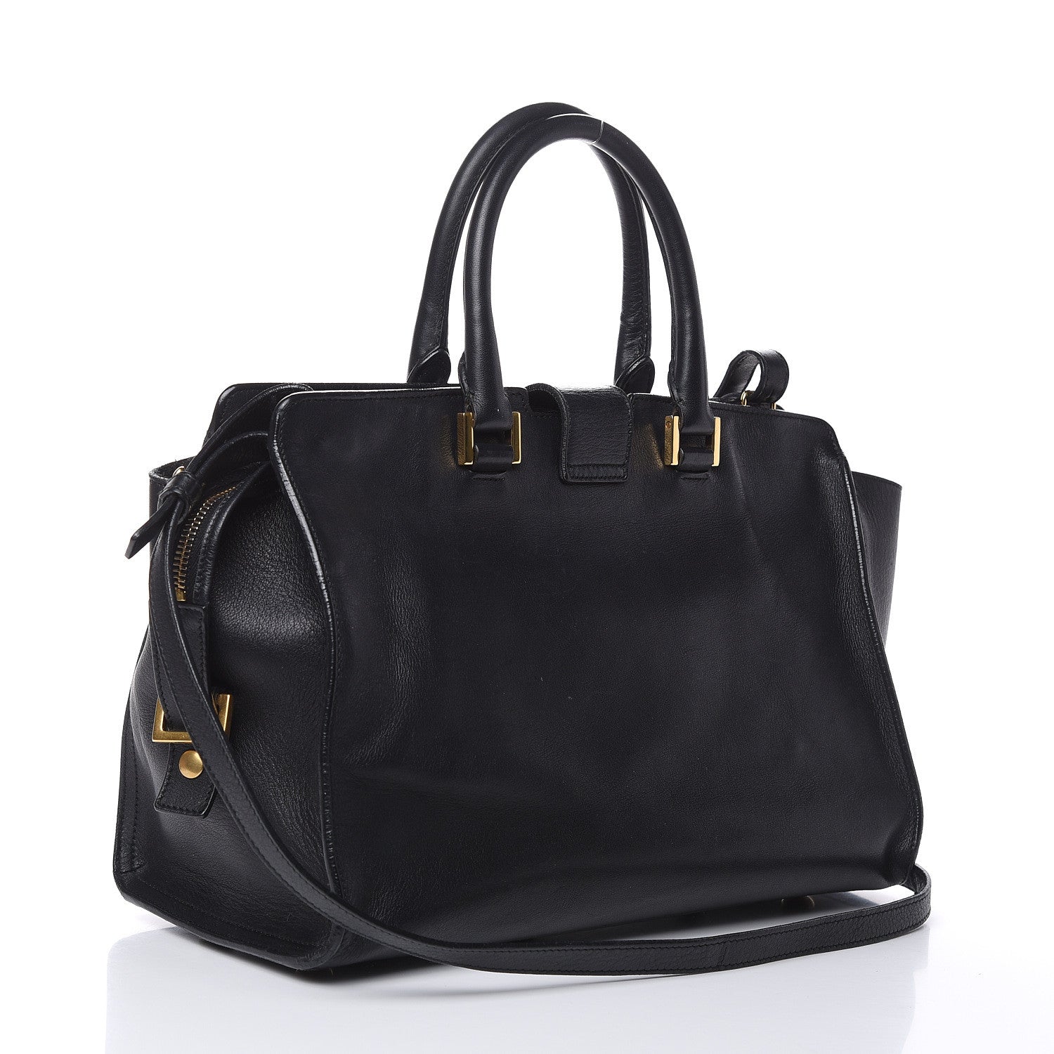 Saint Laurent Calfskin Small Classic Y Cabas Black 3 of 20