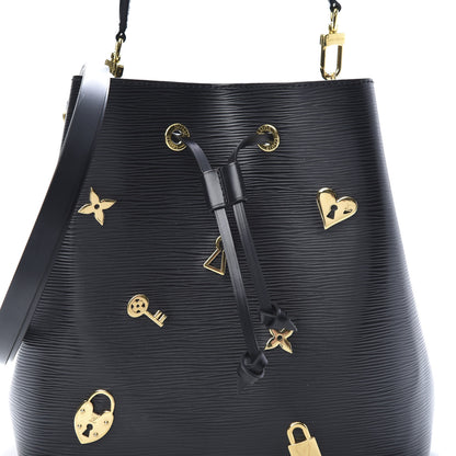Louis Vuitton Epi Love Lock NeoNoe Black 8 of 11