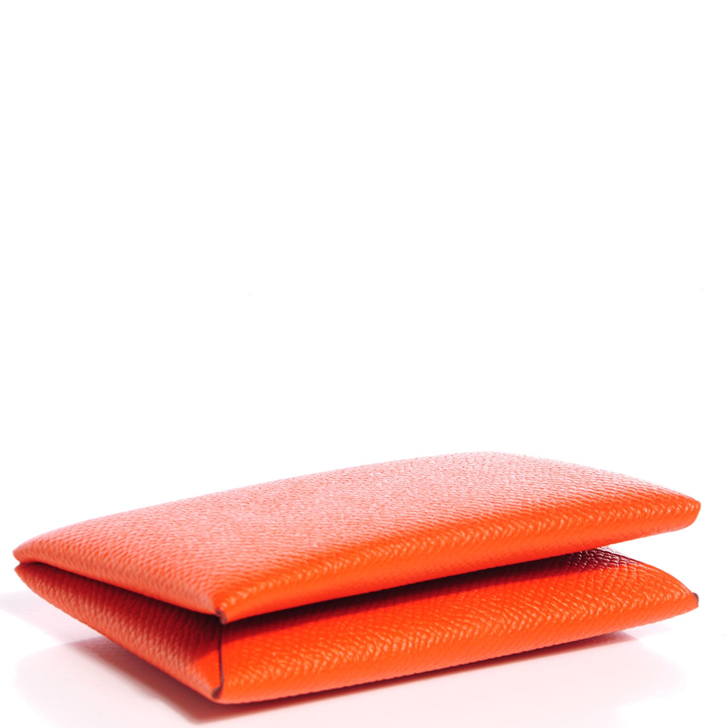 Hermes Epsom Calvi Card Case Feu 4 of 8
