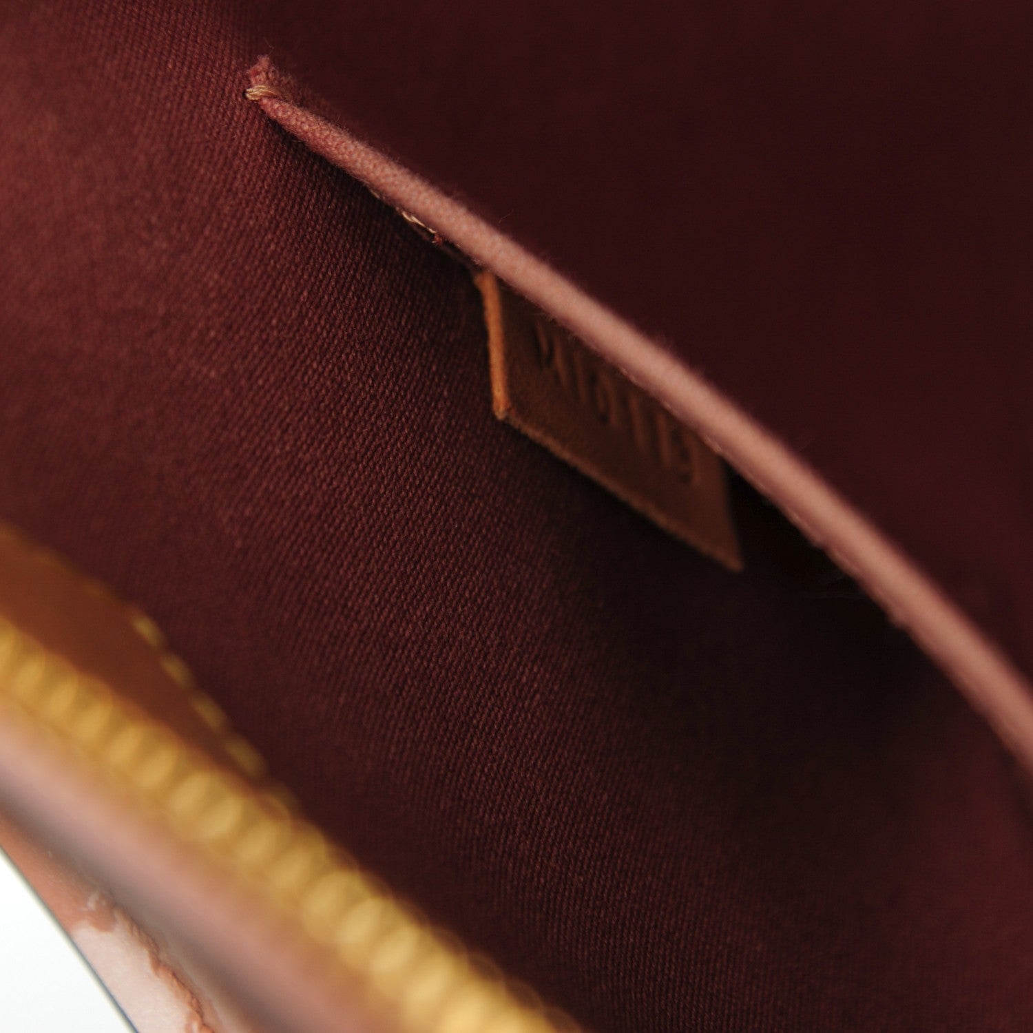 Louis Vuitton Vernis Alma BB Rose Velours 6 of 6