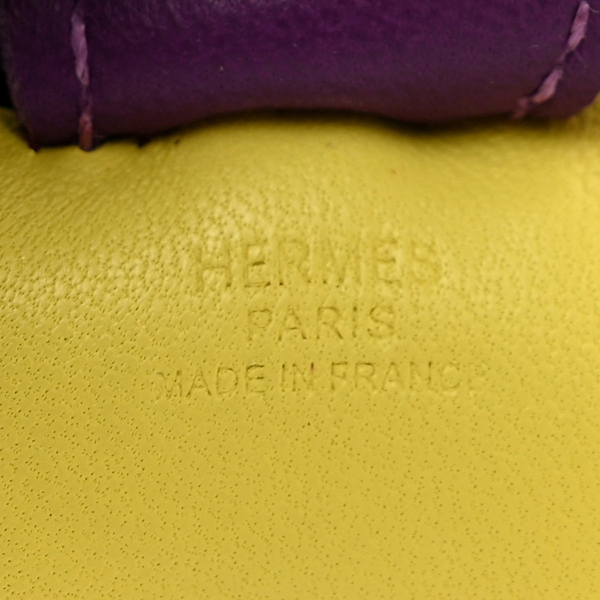 Hermes Milo Lambskin Grigri Rodeo Reversible Horse Bag Charm PM Bleu Aztec Bleu Electrique Soufre Rose Shocking Violet Menthe 3 of 4