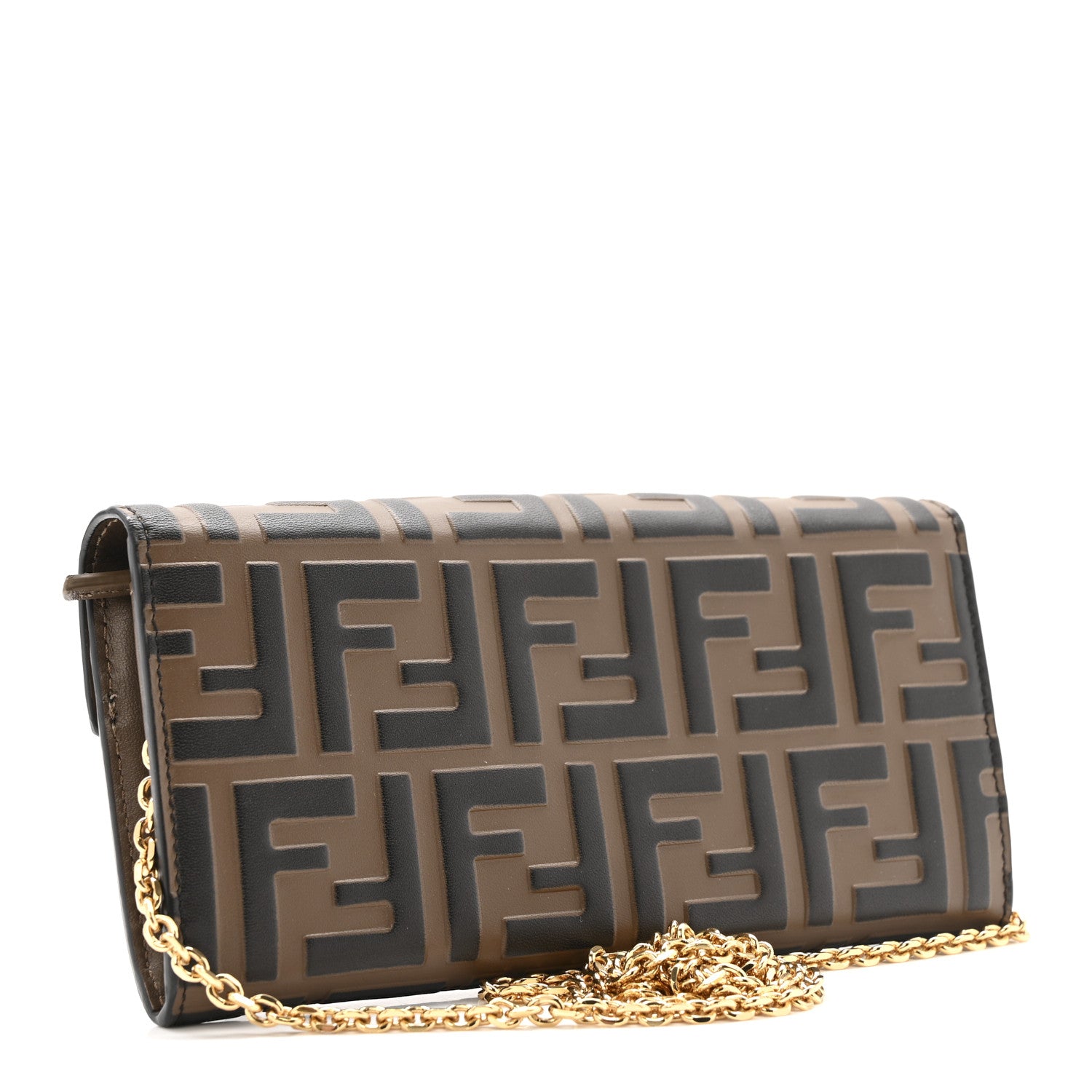Fendi Vitello Soft F is Fendi Bi-Color FF 1974 Embossed