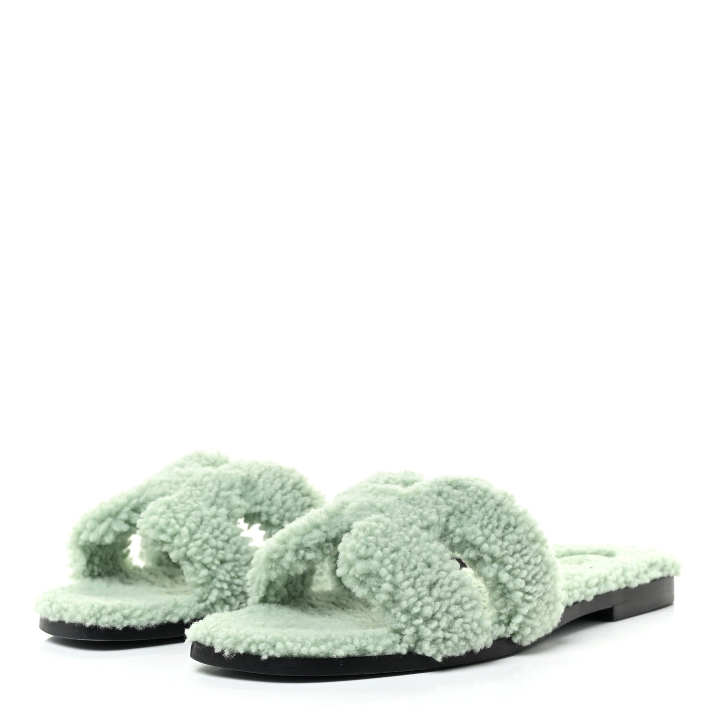 Woolskin Oran Sandals 38.5 Vert D’Eau