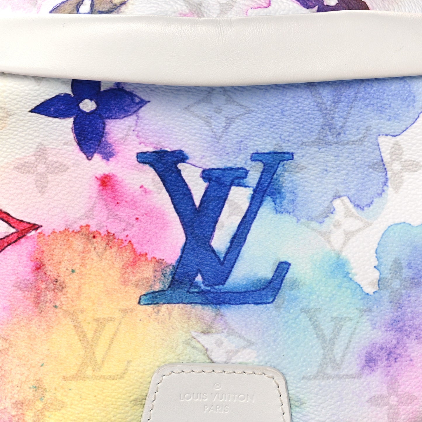 Monogram Watercolor Discovery Bumbag Multicolor