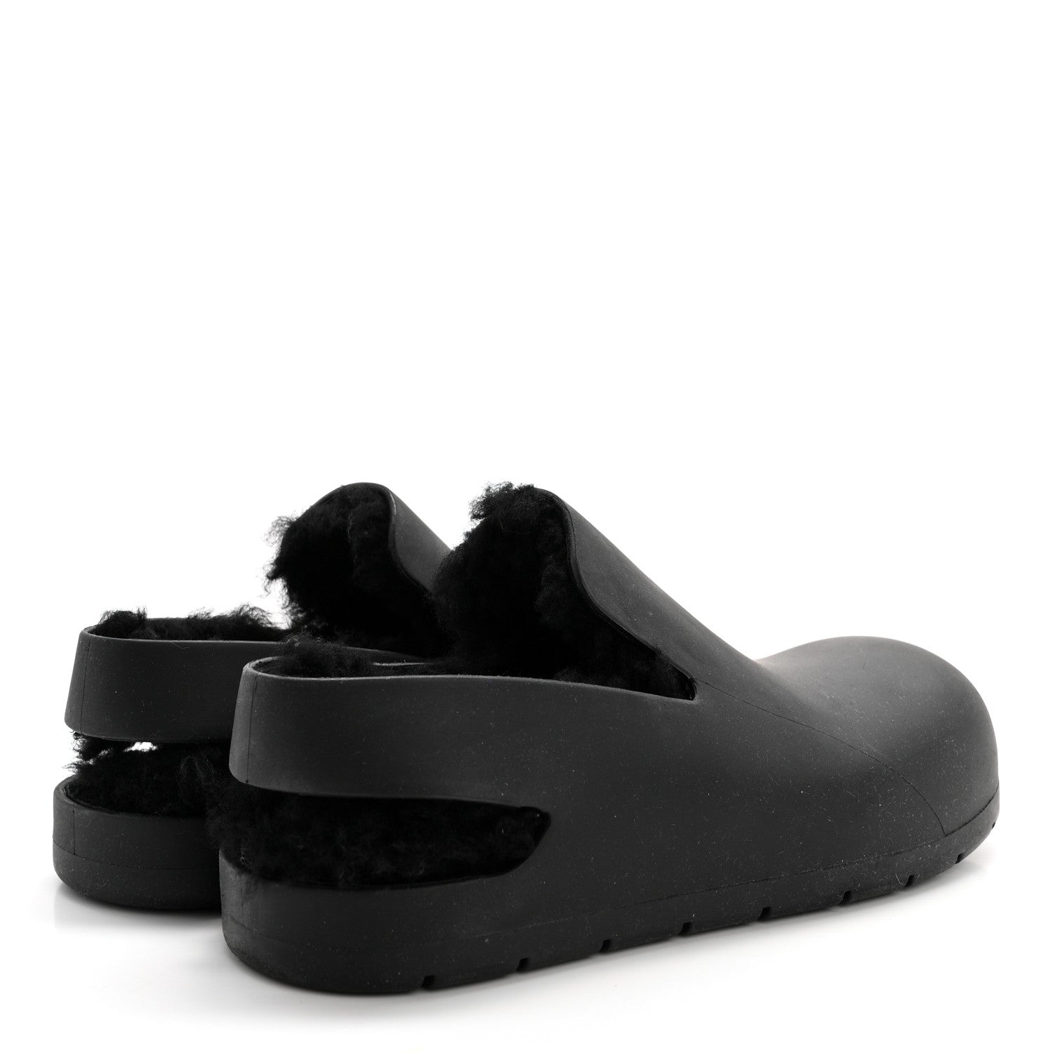 Bottega Veneta Rubber Cozy Puddle Sandals 39 Black 4 of 8