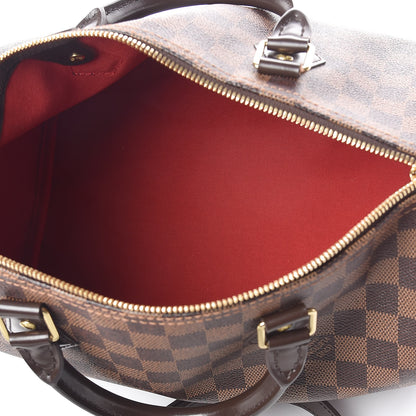Louis Vuitton Damier Ebene Speedy Bandouliere 30 5 of 10