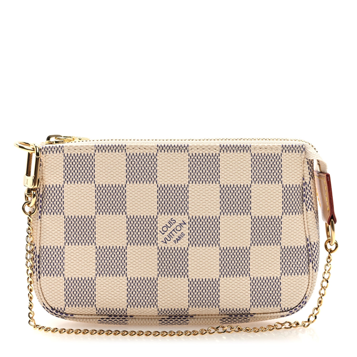 Louis Vuitton Damier Azur Mini Pochette Accessories 1 of 10