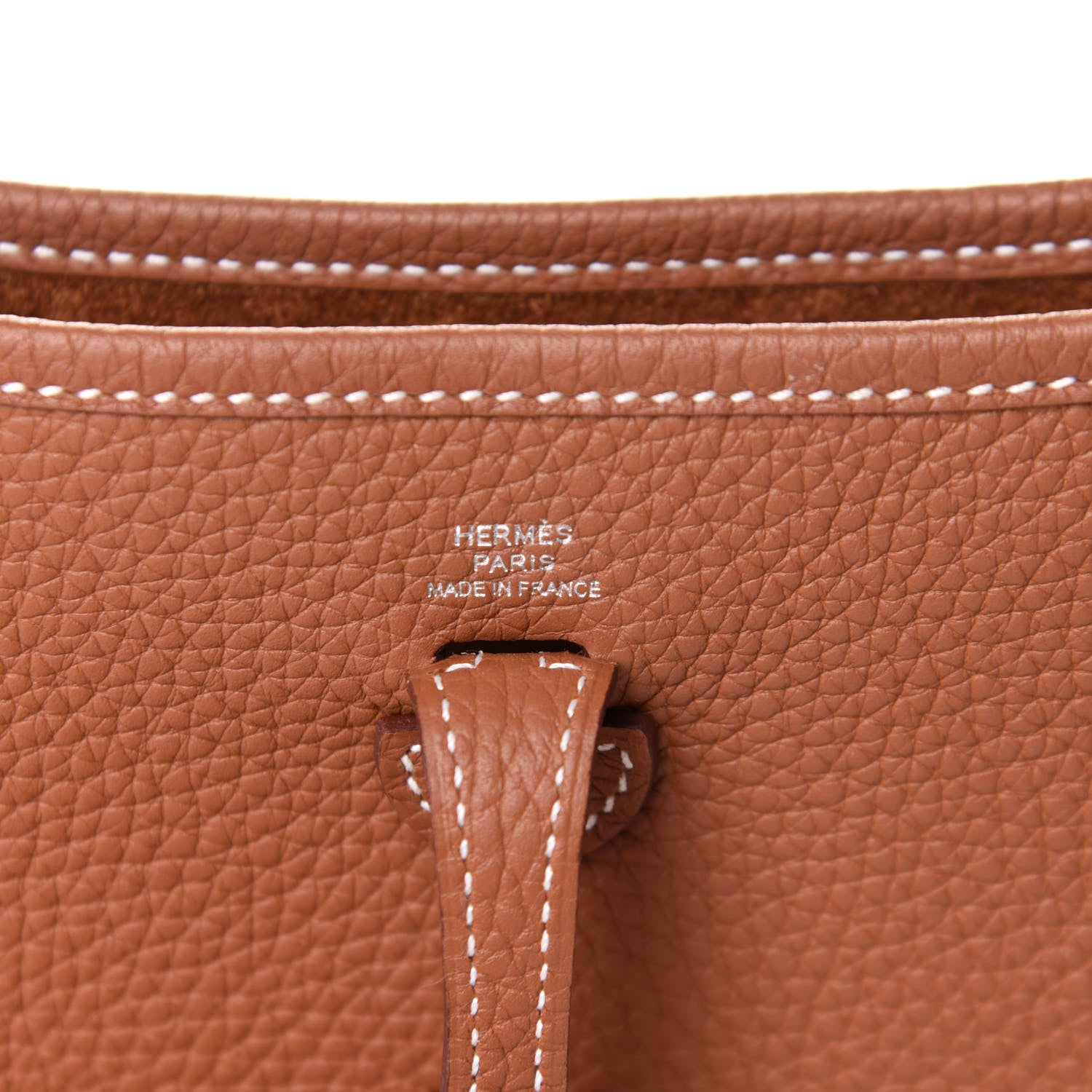 Hermes Taurillon Clemence Evelyne TPM Gold 6 of 11