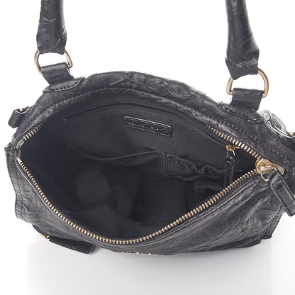 Givenchy Tumbled Sheepskin Large Pandora Bag Black 5 of 11
