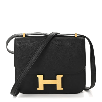 Hermes Epsom Constance 18 Black 1 of 9