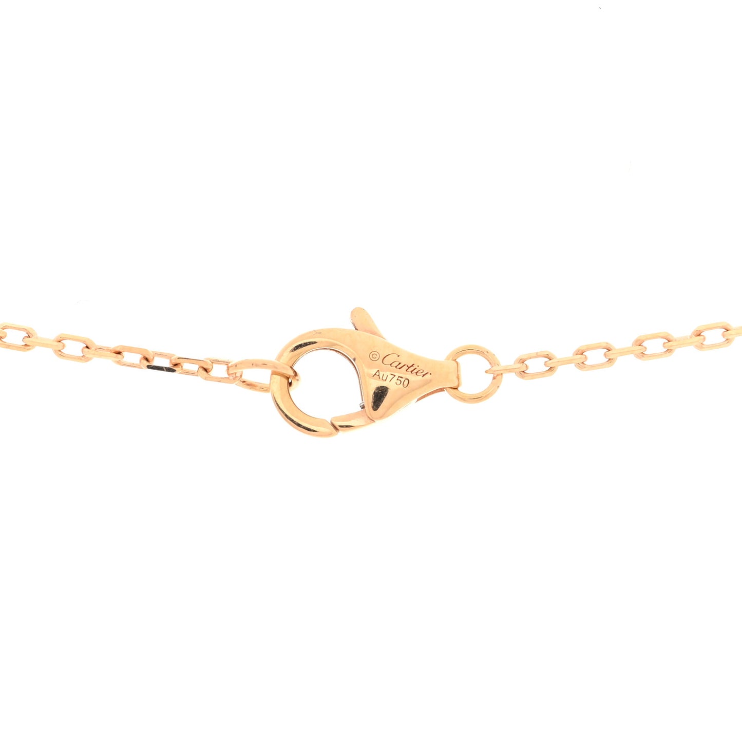 18K Yellow Gold Diamond Juste Un Clou Pendant Necklace