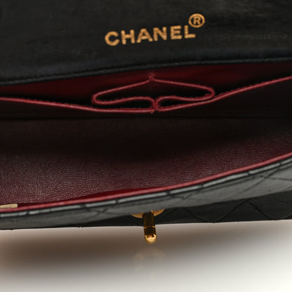 Chanel Lambskin Quilted Small Single Flap Bag Black 5 of 9