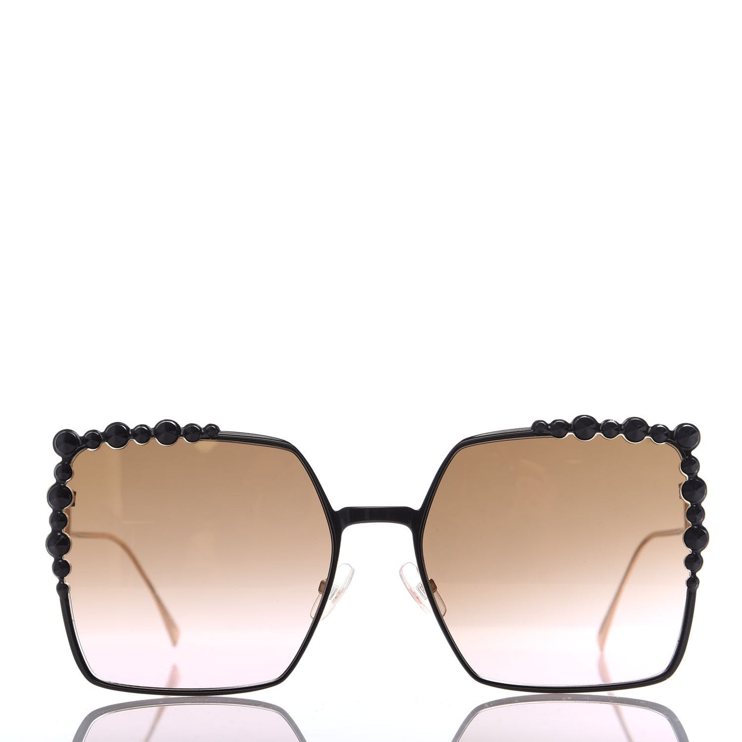 Square Dots Sunglasses FF 0259/S Black