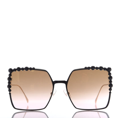 Fendi Square Dots Sunglasses FF 0259/S Black 2 of 7