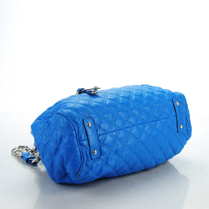 Marc Jacobs Calfskin Quilted Stam Blue 4 of 11
