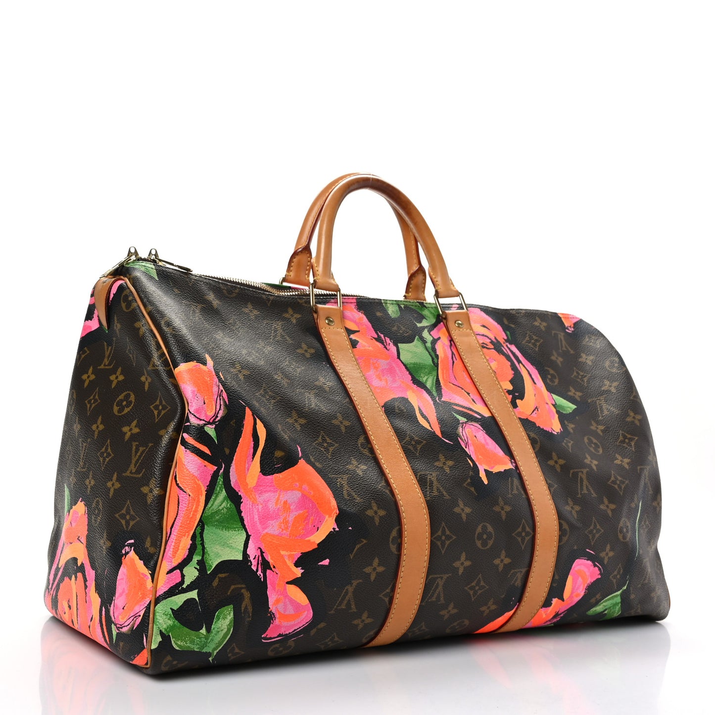 Monogram Roses Keepall 50