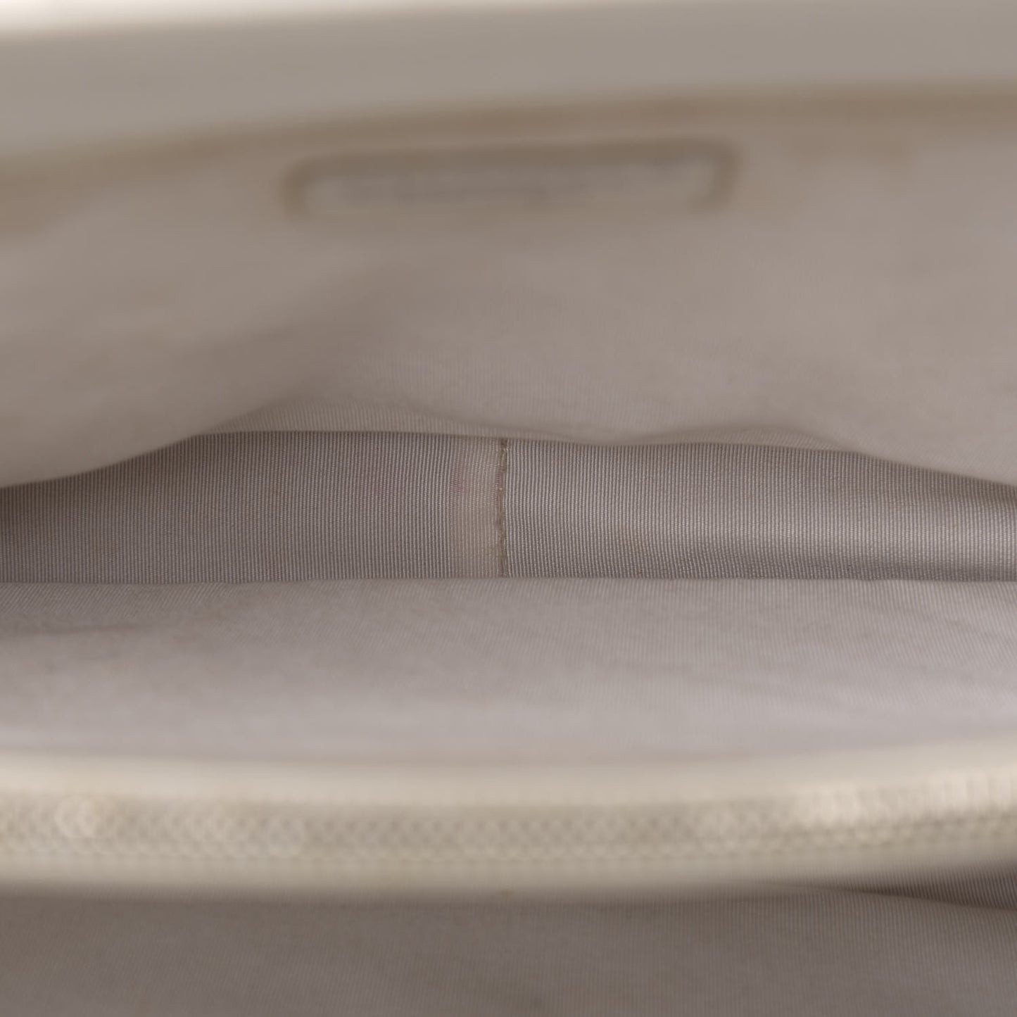 Caviar Quilted Grand Shopping Tote GST White