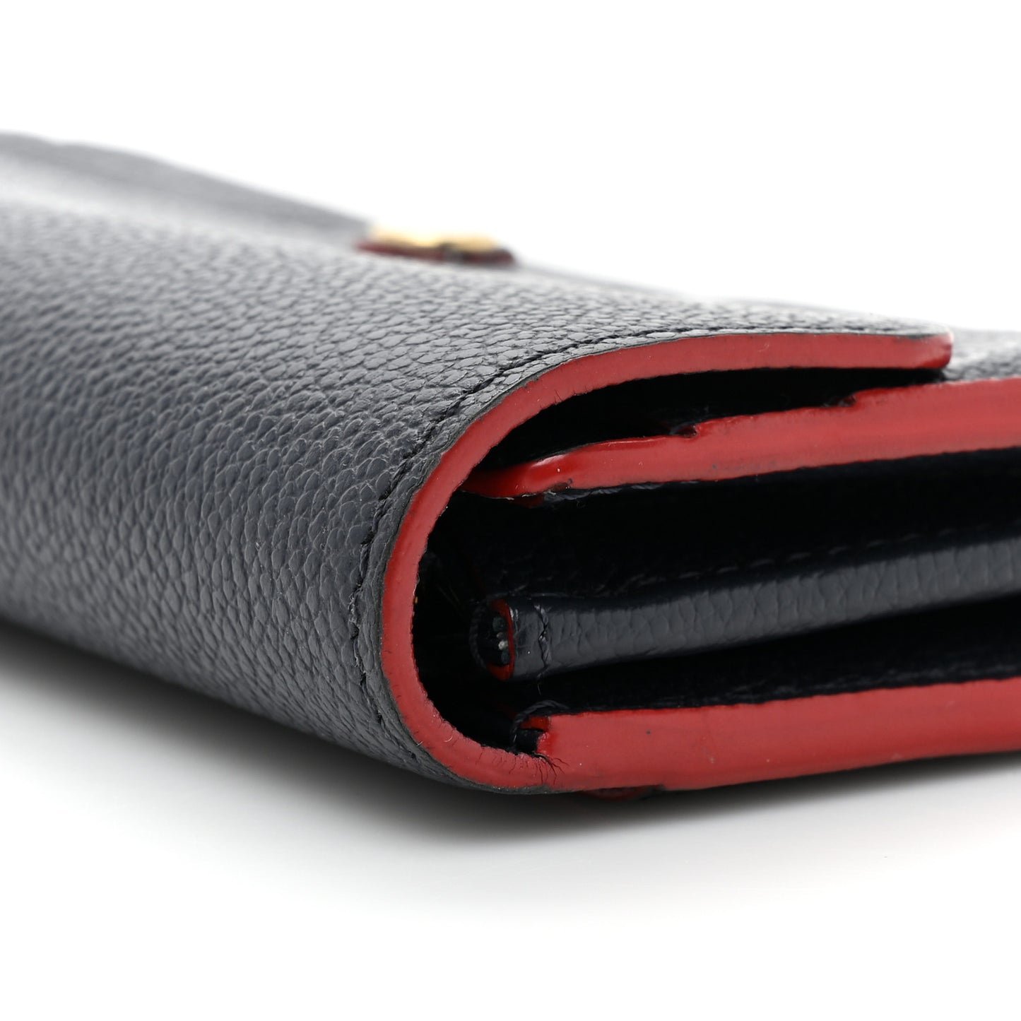 Empreinte Sarah Wallet NM Marine Rouge