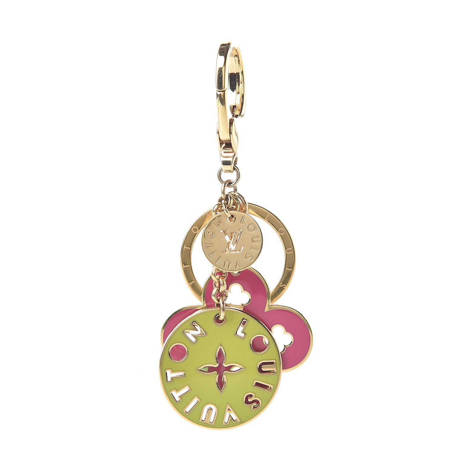 Louis Vuitton Enamel Looping Bag Charm 1 of 4