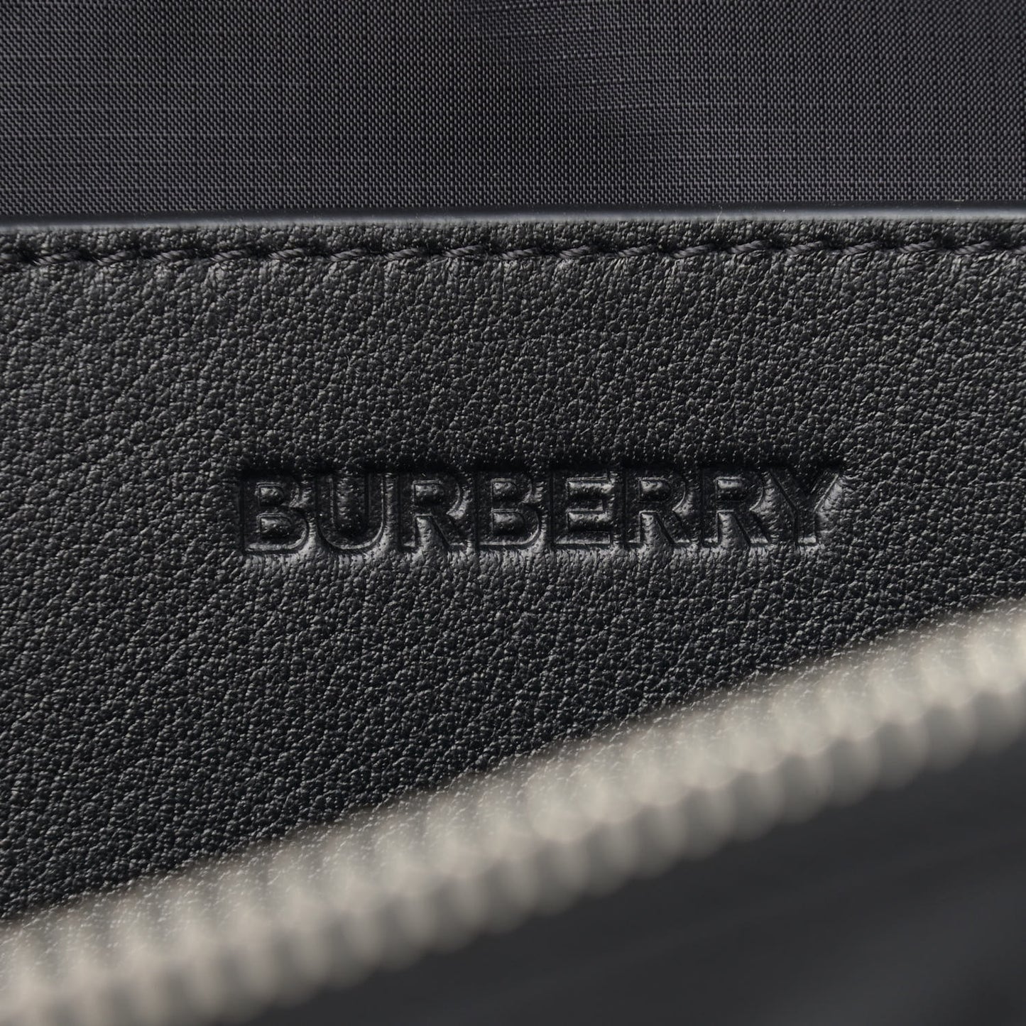 Econyl Logo Print Bum Bag Black