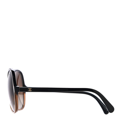 Chanel Acetate Polarized CC Sunglasses 5351 Dark Tortoise 2 of 7