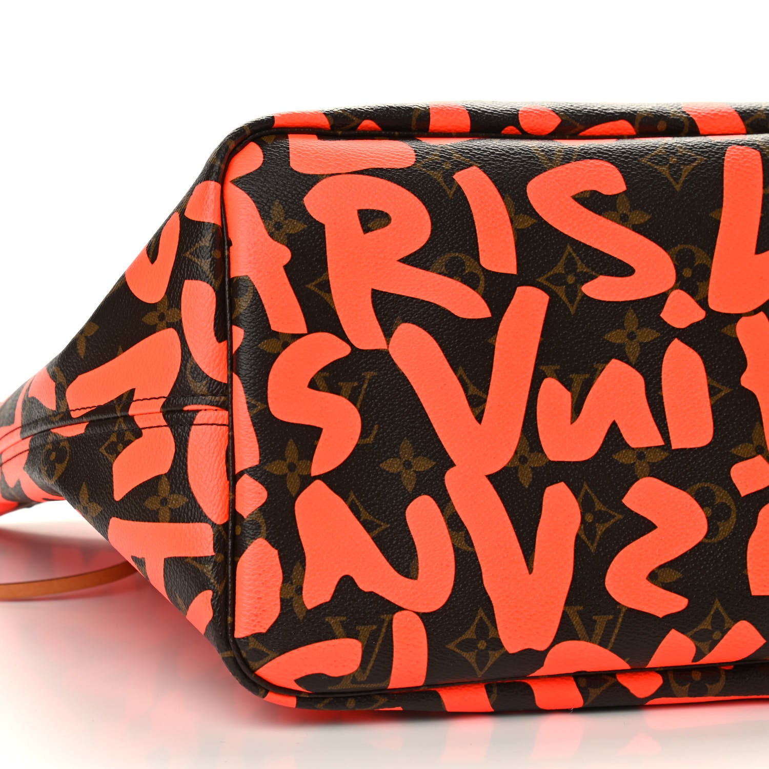 Louis Vuitton Monogram Graffiti Neverfull GM Orange 8 of 9