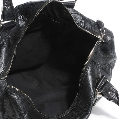 Balenciaga Agneau Giant 21 Silver Hardware Work Black 10 of 14