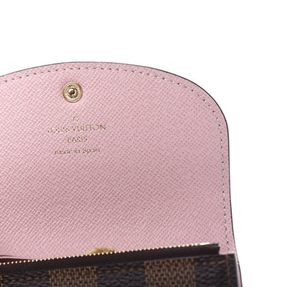 Louis Vuitton Damier Ebene Rosalie Coin Purse Rose Ballerine 6 of 6