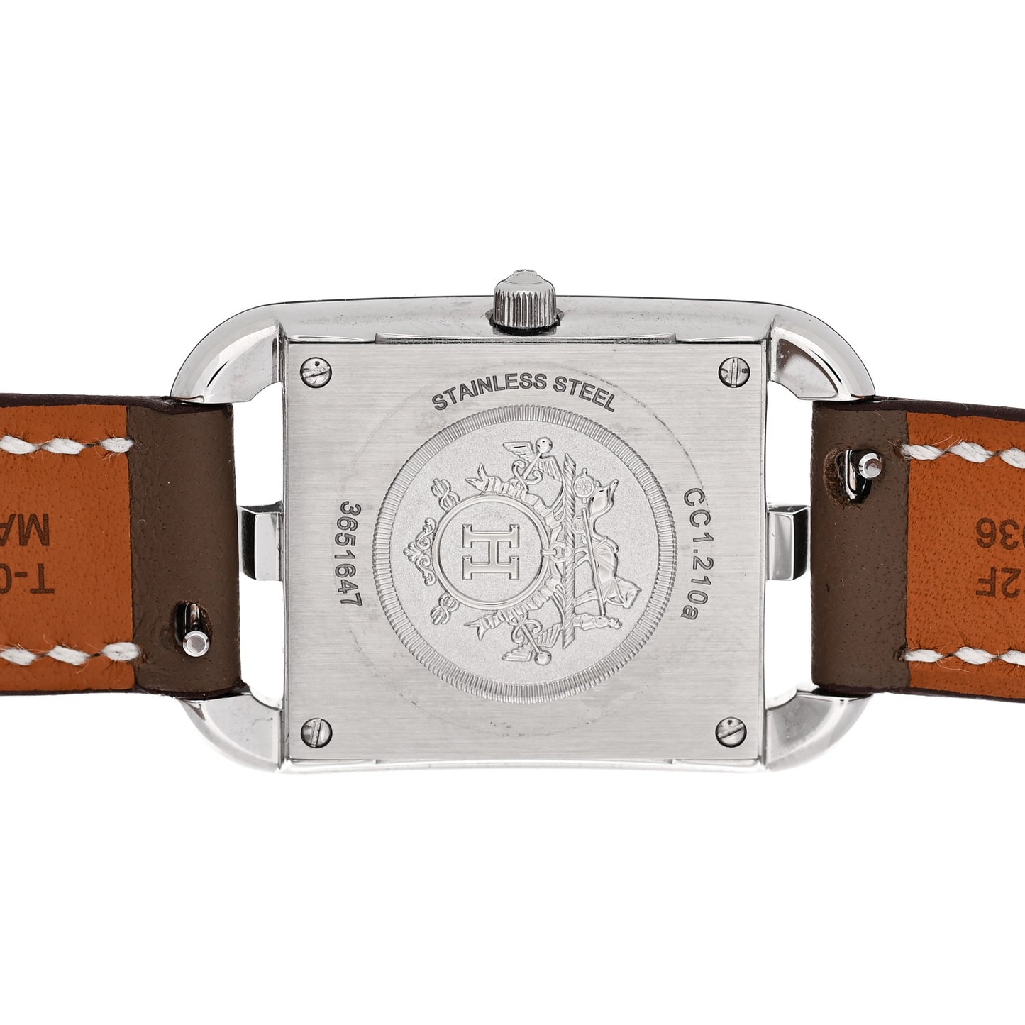 Stainless Steel Swift 23mm Cape Cod Double Tour Quartz Watch Etoupe