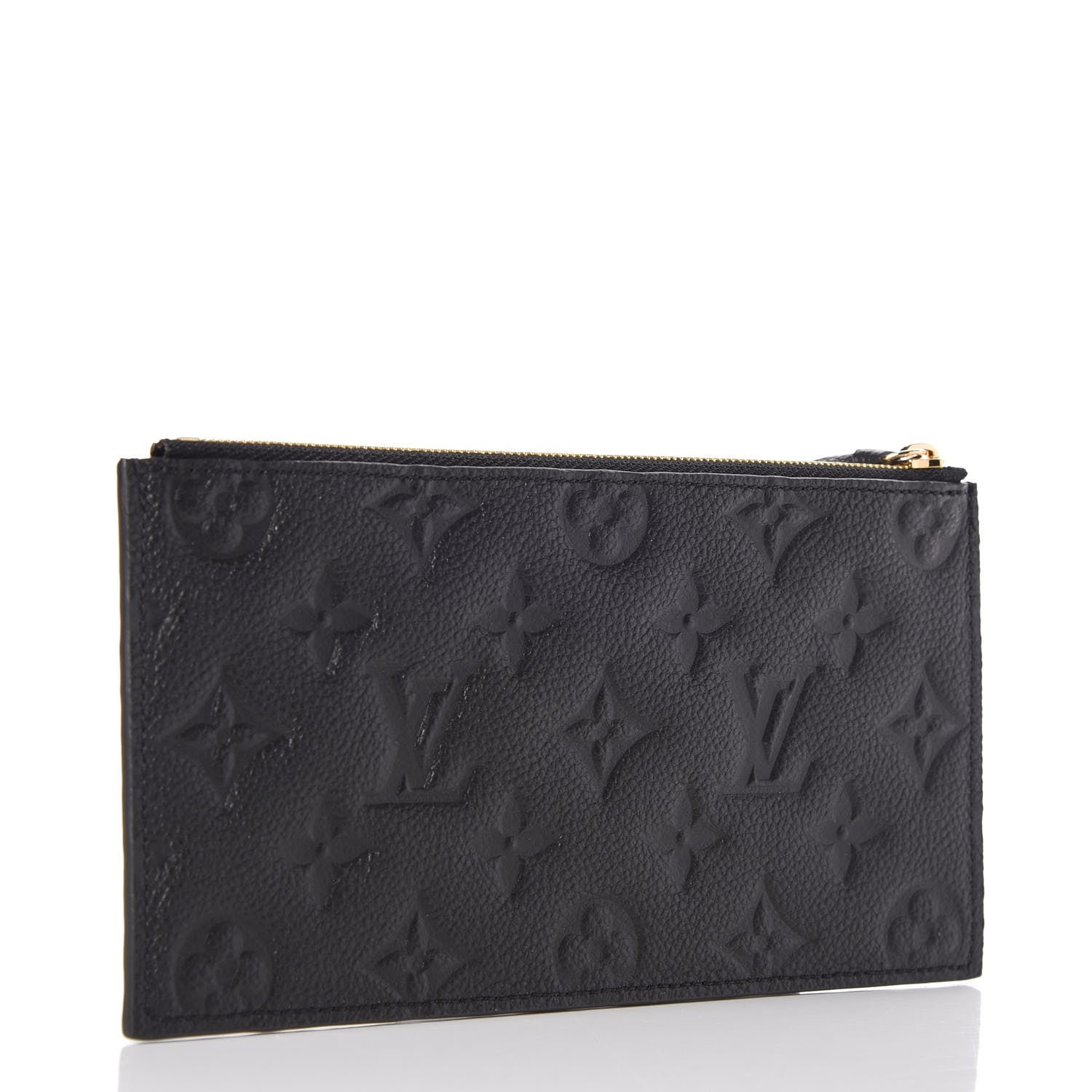 Louis Vuitton Empreinte Felicie Chain Wallet Zippered Insert Black 3 of 6