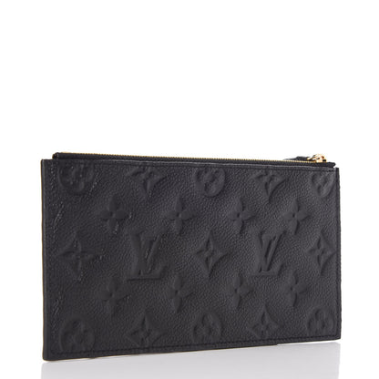 Louis Vuitton Empreinte Felicie Chain Wallet Zippered Insert Black 3 of 6