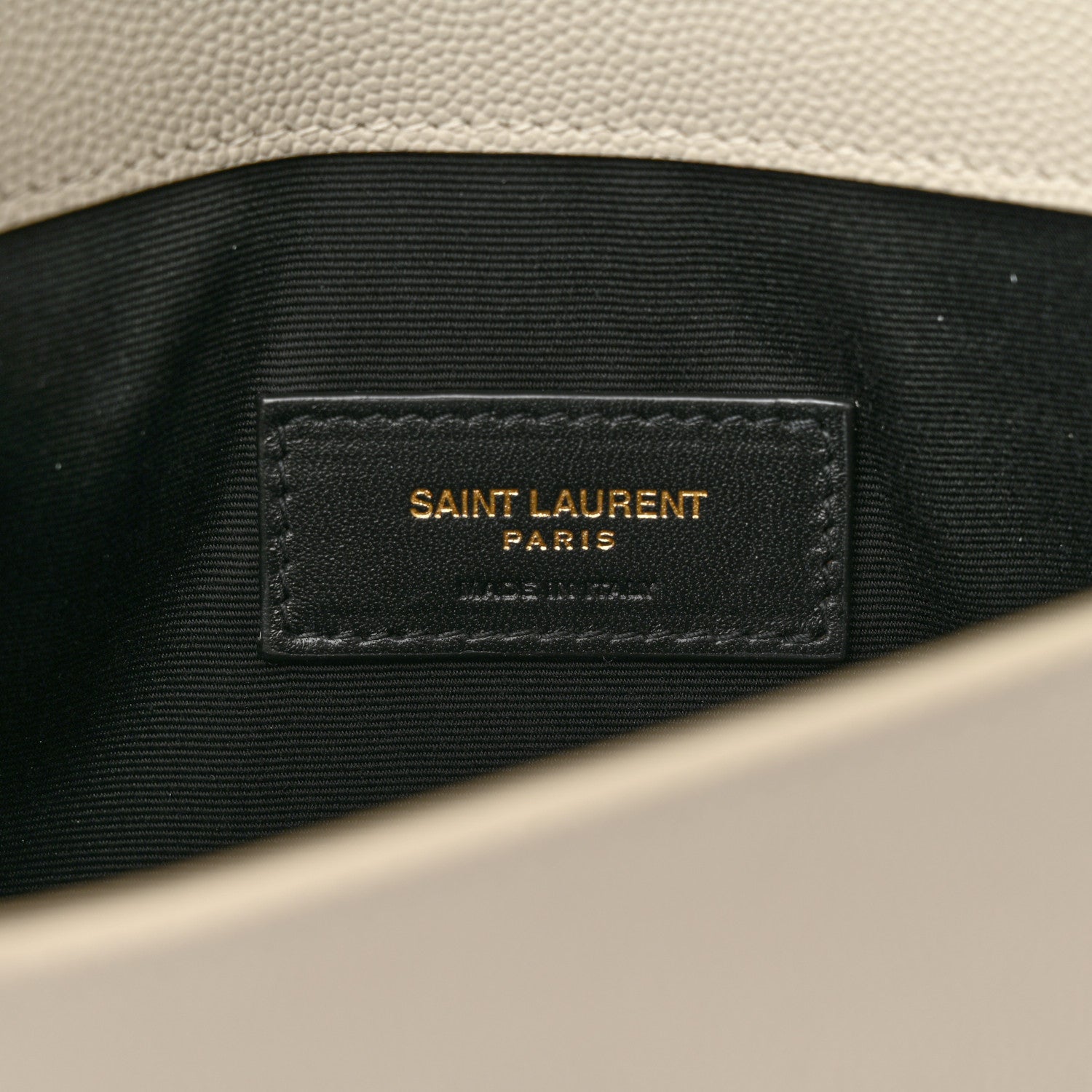 Saint Laurent Grain De Poudre Uptown Pouch Crema Soft 6 of 11