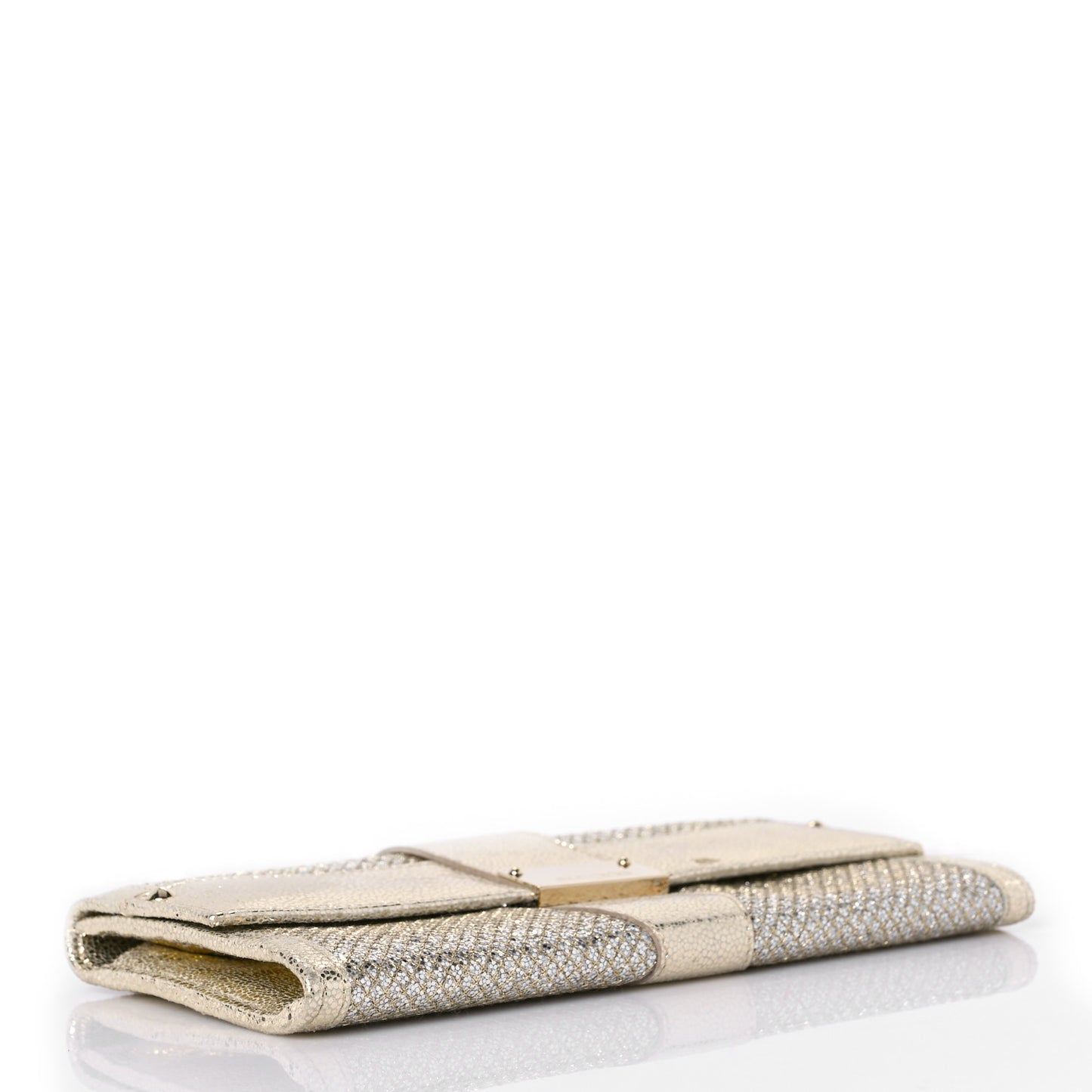 Glitter Fabric Reese Clutch Wallet Metallic