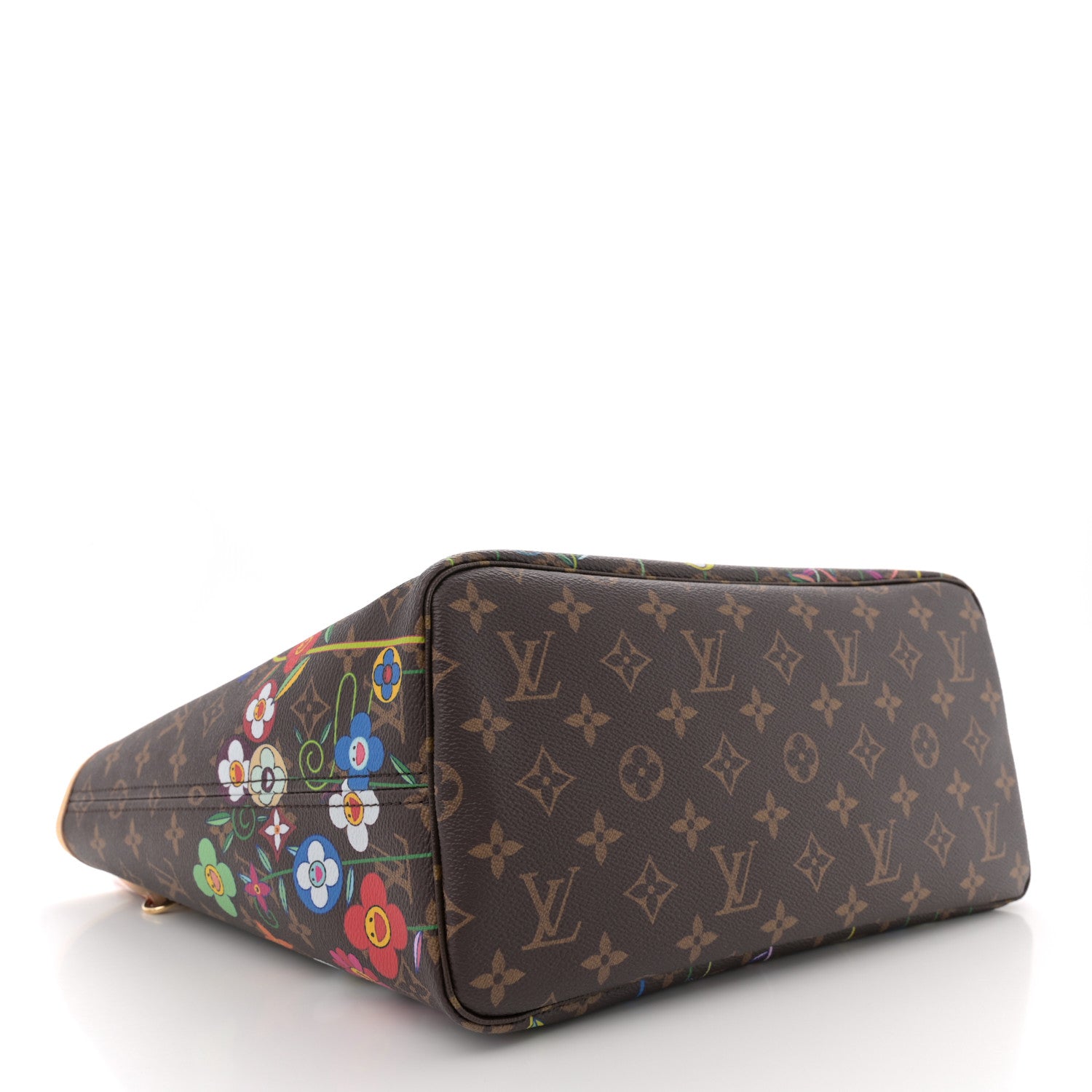 Louis Vuitton LV X TM Monogram Flowers Neverfull MM 5 of 11