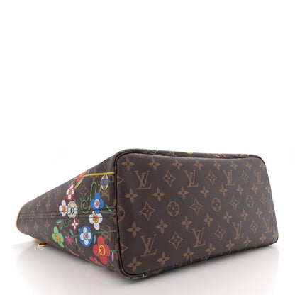 Louis Vuitton LV X TM Monogram Flowers Neverfull MM 5 of 11