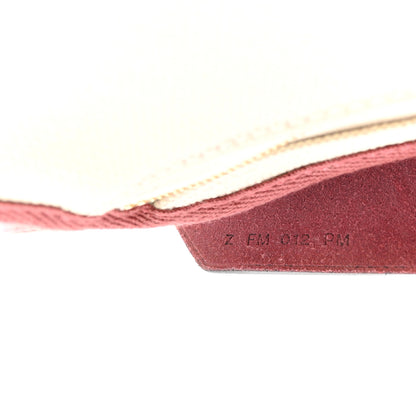 Hermes Military Toile Vache Hunter Herbag Zip Retourne 31 PM Beton Rouge Sellier 8 of 14