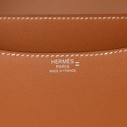 Hermes Grained Monsieur Lizard Constance 24 Gold Ombre 6 of 11