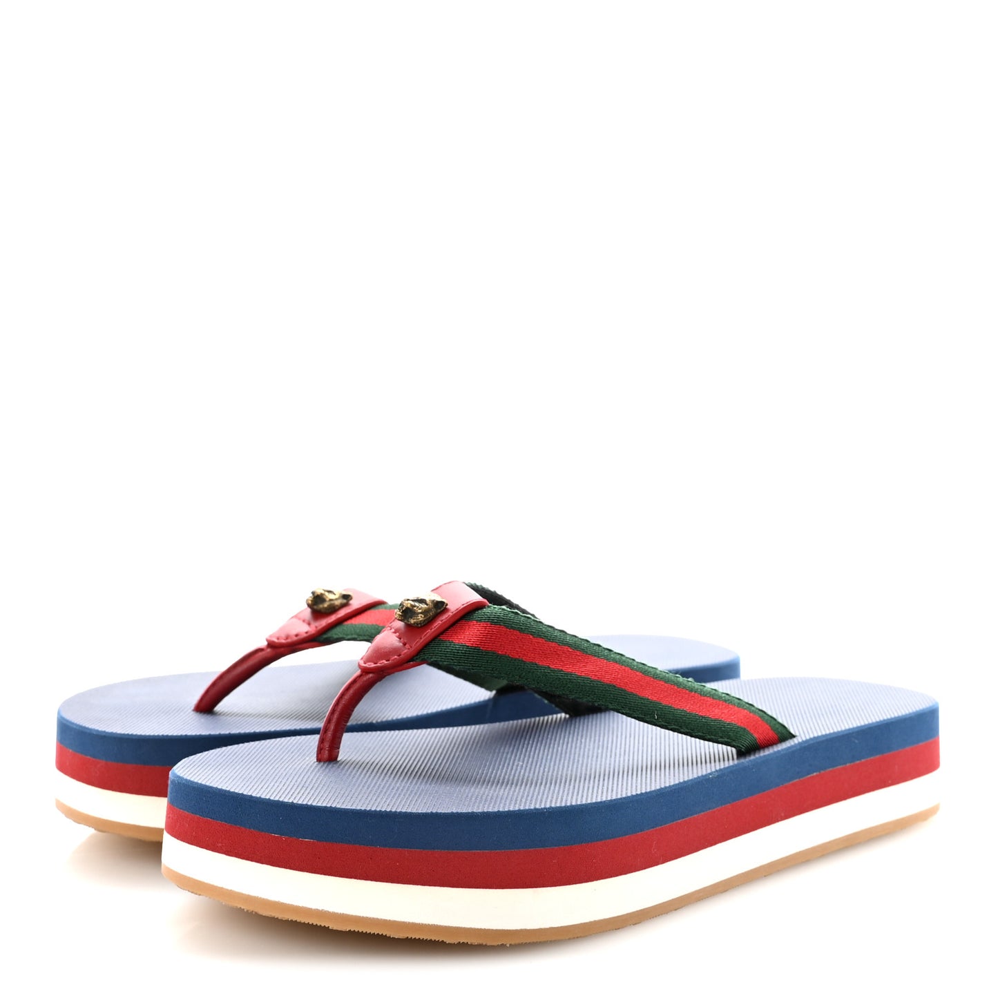 Canvas Web Platform Lifford Thong Sandals 36.5 Hibiscus Red