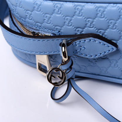 Gucci Microguccissima Mini Bree Messenger Bag Mineral Blue 11 of 11
