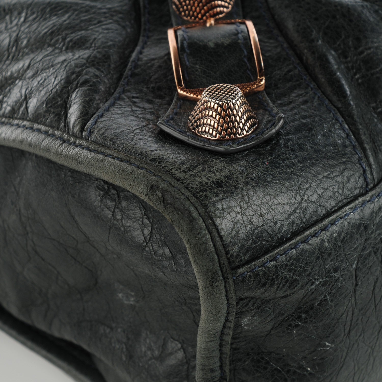 Balenciaga Agneau Giant 21 Rose Gold Hardware City Anthracite 7 of 11