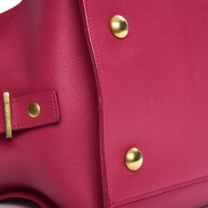 Saint Laurent Calfskin Medium Classic Y Cabas Fuchsia 12 of 12