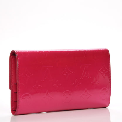 Louis Vuitton Vernis Porte Tresor International Wallet Fuchsia 3 of 11