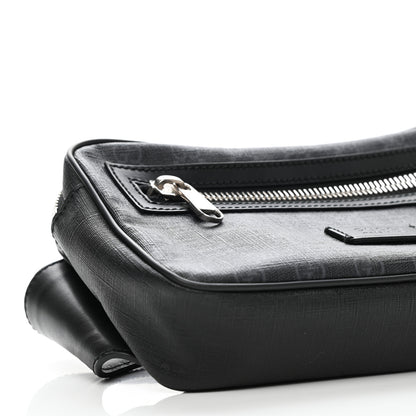 Gucci Soft GG Supreme Monogram Web Belt Bag Black Grey 9 of 10